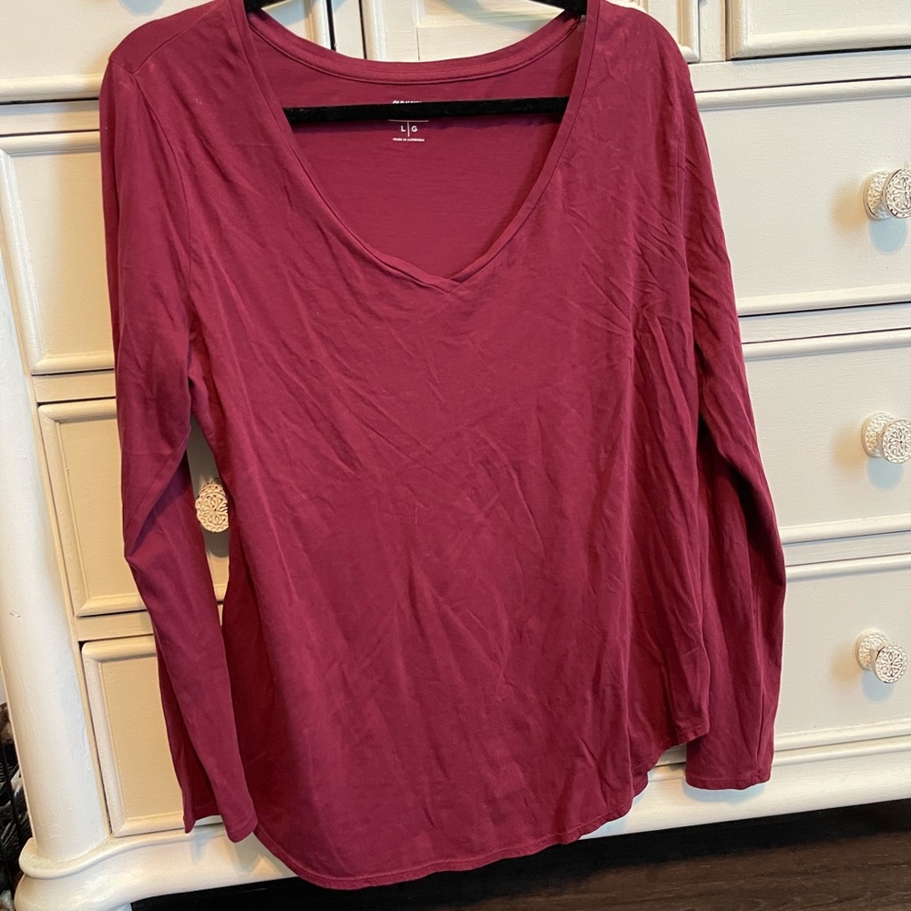 Long sleeve relaxed tee
